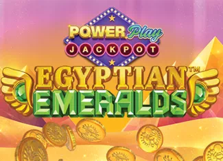  Egyptian Emeralds PowerPlay Jackpot