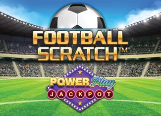  Football Scratch PowerPlay Jackpot